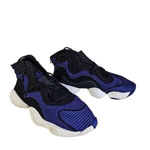 Adidas Boys Crazy Byw Sneakers Real Purple Core, Kid Size 4